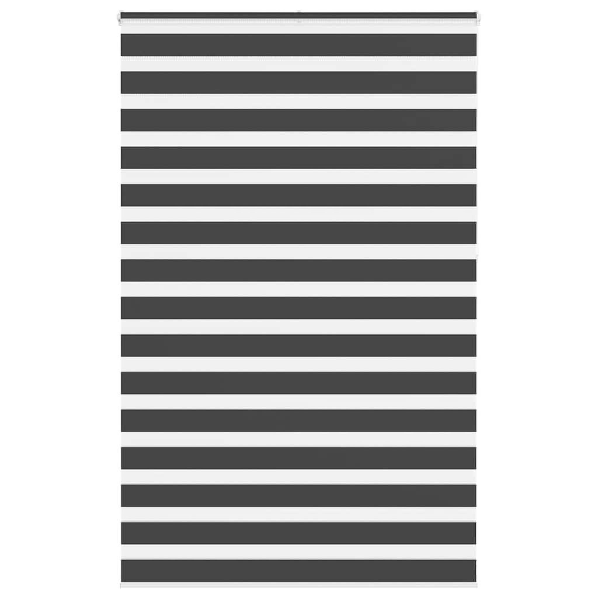 VIDAXL Store zebre noir 140x230 cm largeur du tissu 135,9 cm polyester