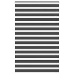 VIDAXL Store zebre noir 140x230 cm largeur du tissu 135,9 cm polyester