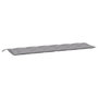 Voir la diapositive 4 : VIDAXL Coussins de banc jardin lot de 2 gris 200x50x7 cm tissu Oxford
