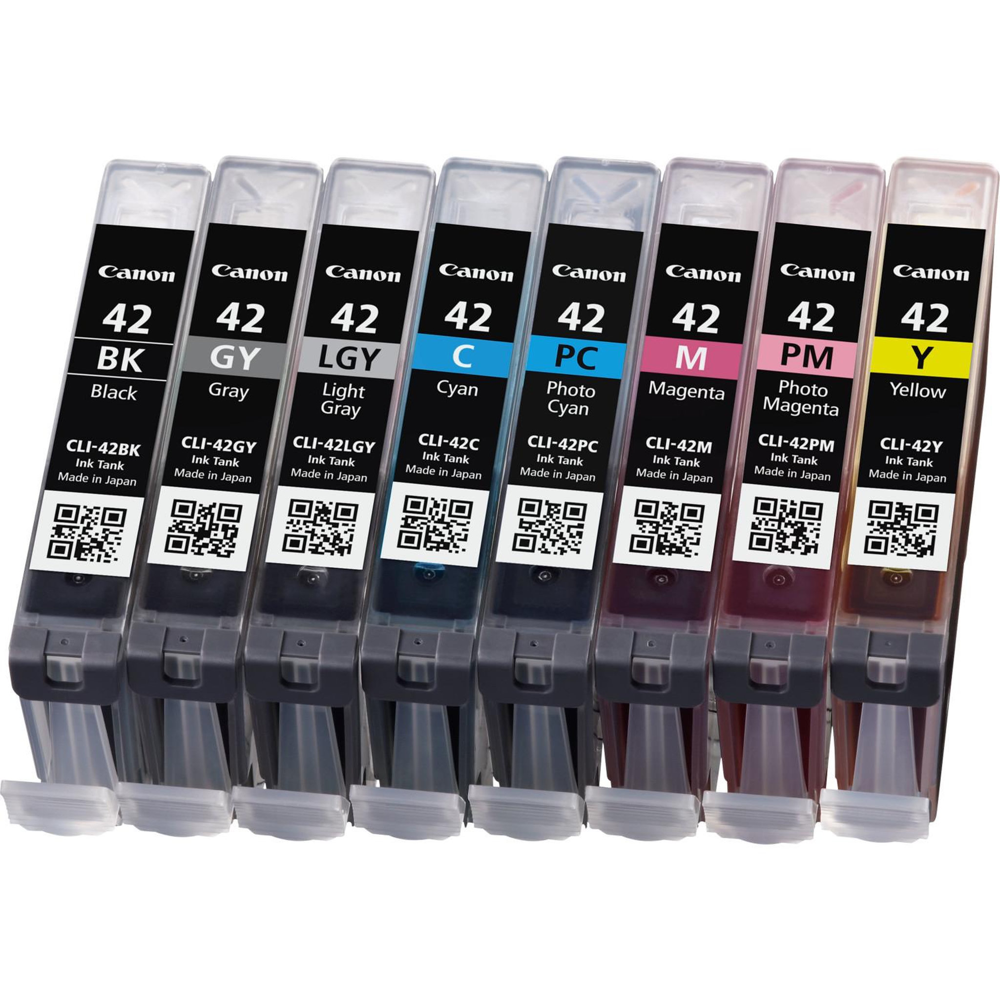Voir la diapositive 2 : Canon Cartouche d'encre Pack Multipack 8 Originales CLI-42 (Couleurs Photo) - 6394B007