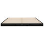 Voir la diapositive 5 : VIDAXL Cadre de lit sans matelas noir 140x190 cm bois de pin massif