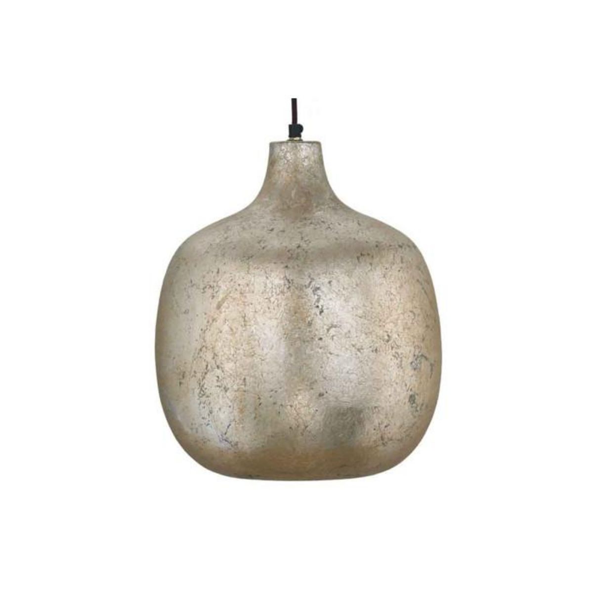 Paris Prix Lampe Suspension Design  Mican  38cm Bronze
