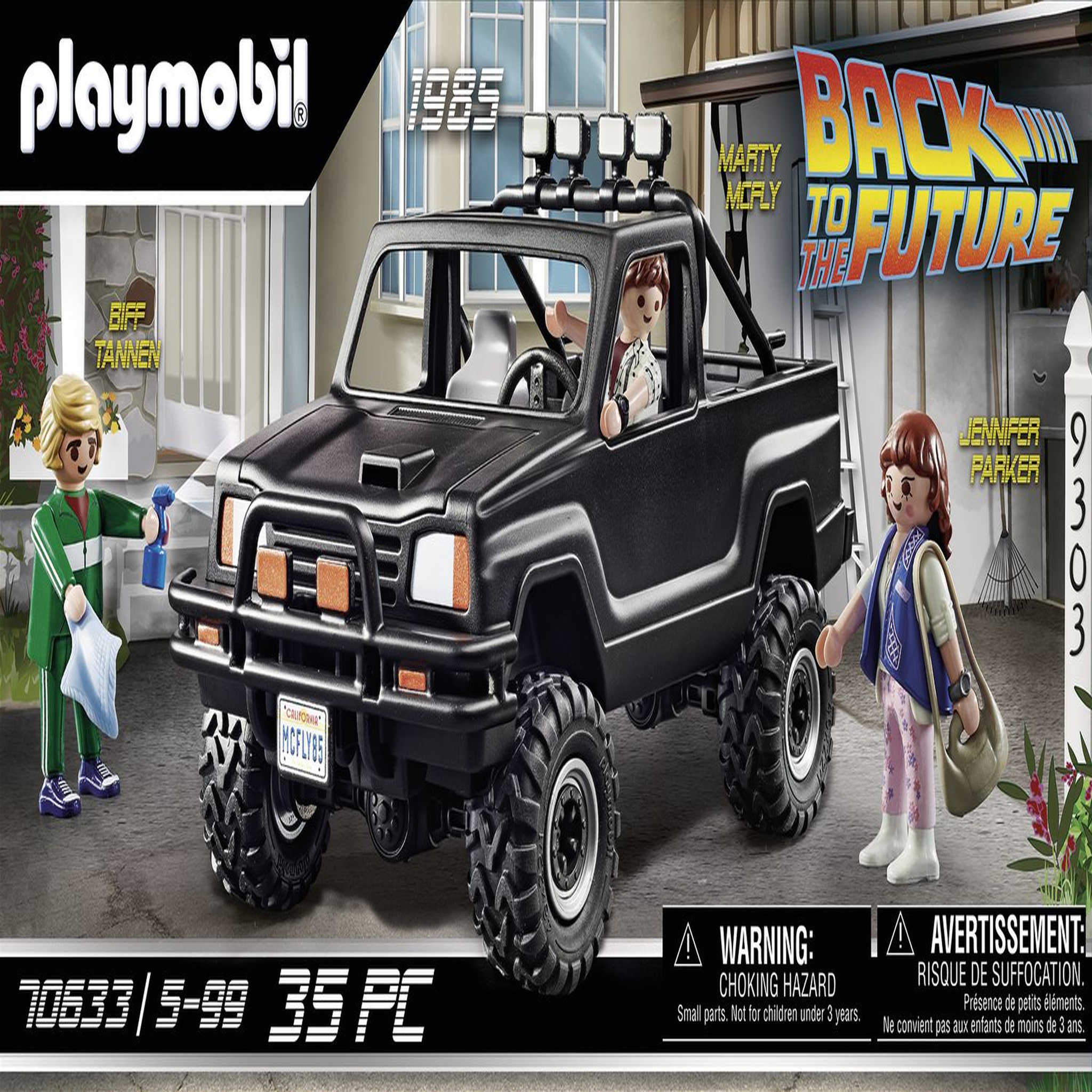 Voir la diapositive 7 : PLAYMOBIL 70633 - Retour vers le futur - Pick-up de Marty