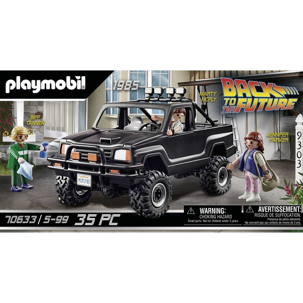 PLAYMOBIL 70633 - Retour vers le futur - Pick-up de Marty