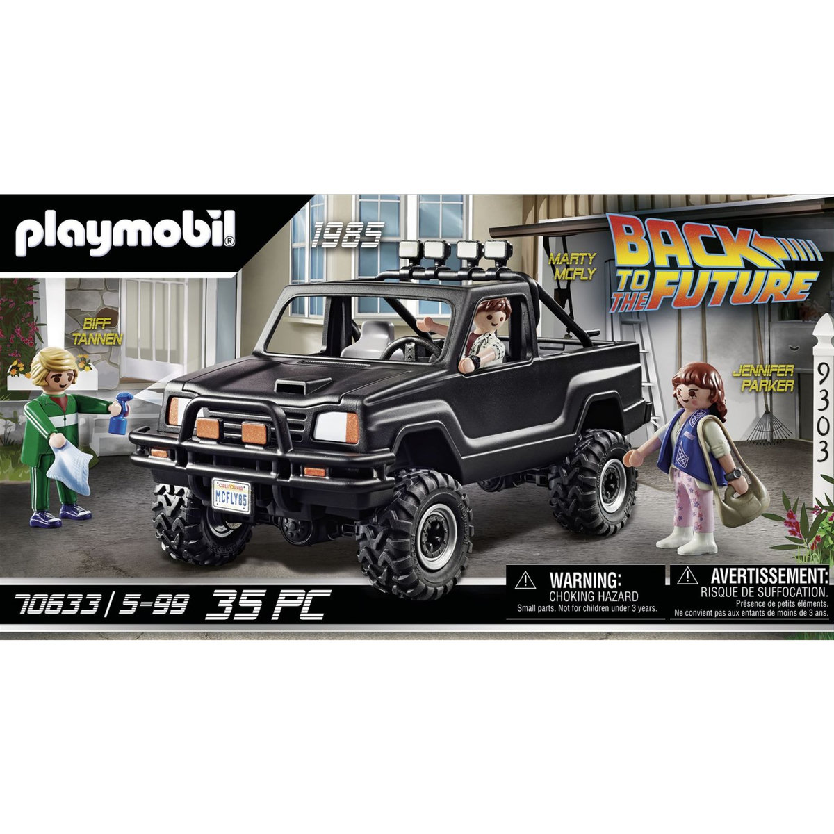 PLAYMOBIL 70633 - Retour vers le futur - Pick-up de Marty