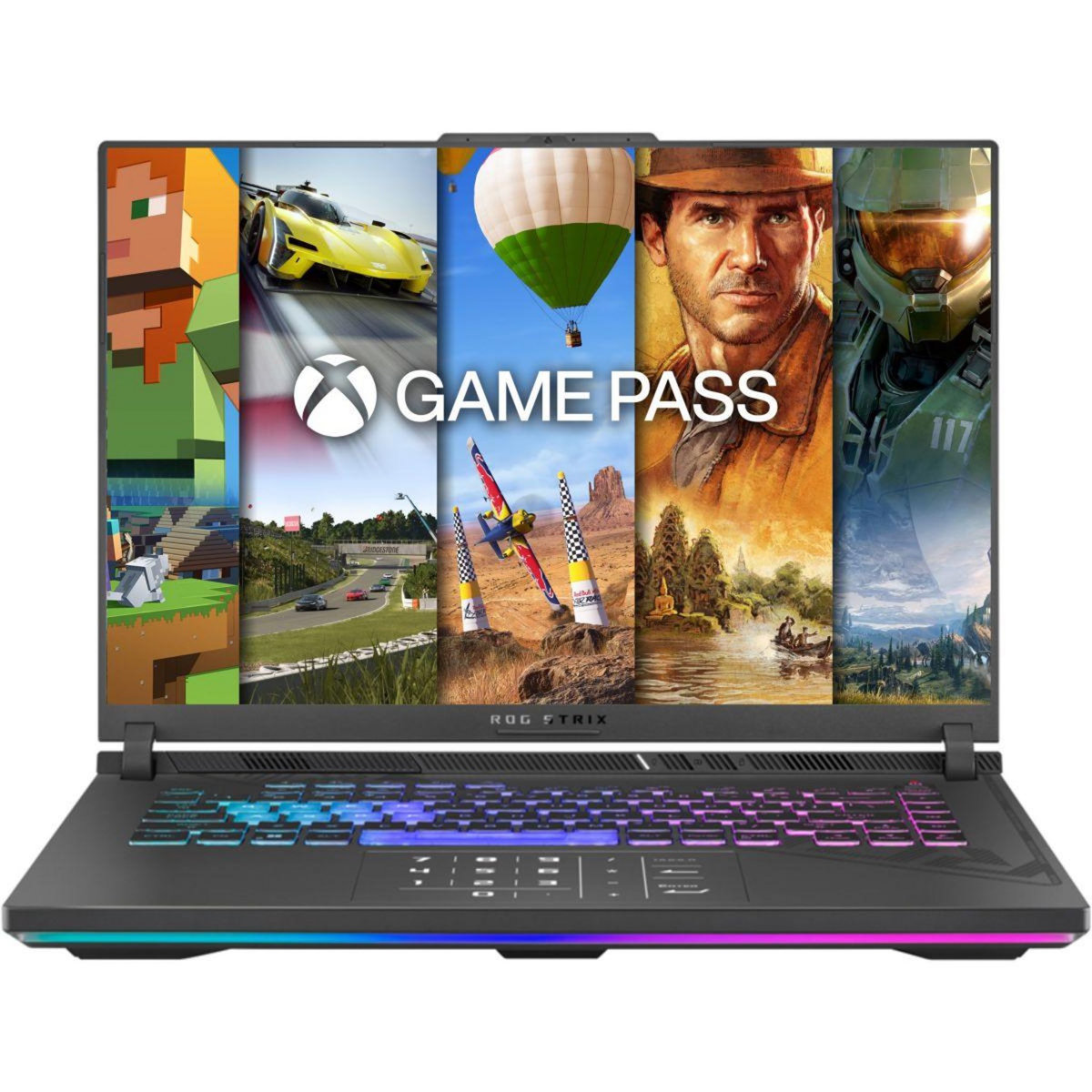 ASUS PC Gamer Rog Strix 16  WUXGA 165Hz AMD Ryzen 9 8940HX Nvidia GeForce RTX 5070 Ti 32 Go RAM DDR5 SSD 1 To