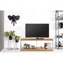 Voir la diapositive 3 : Paris Prix Meuble TV Design  Elementary  120cm Or