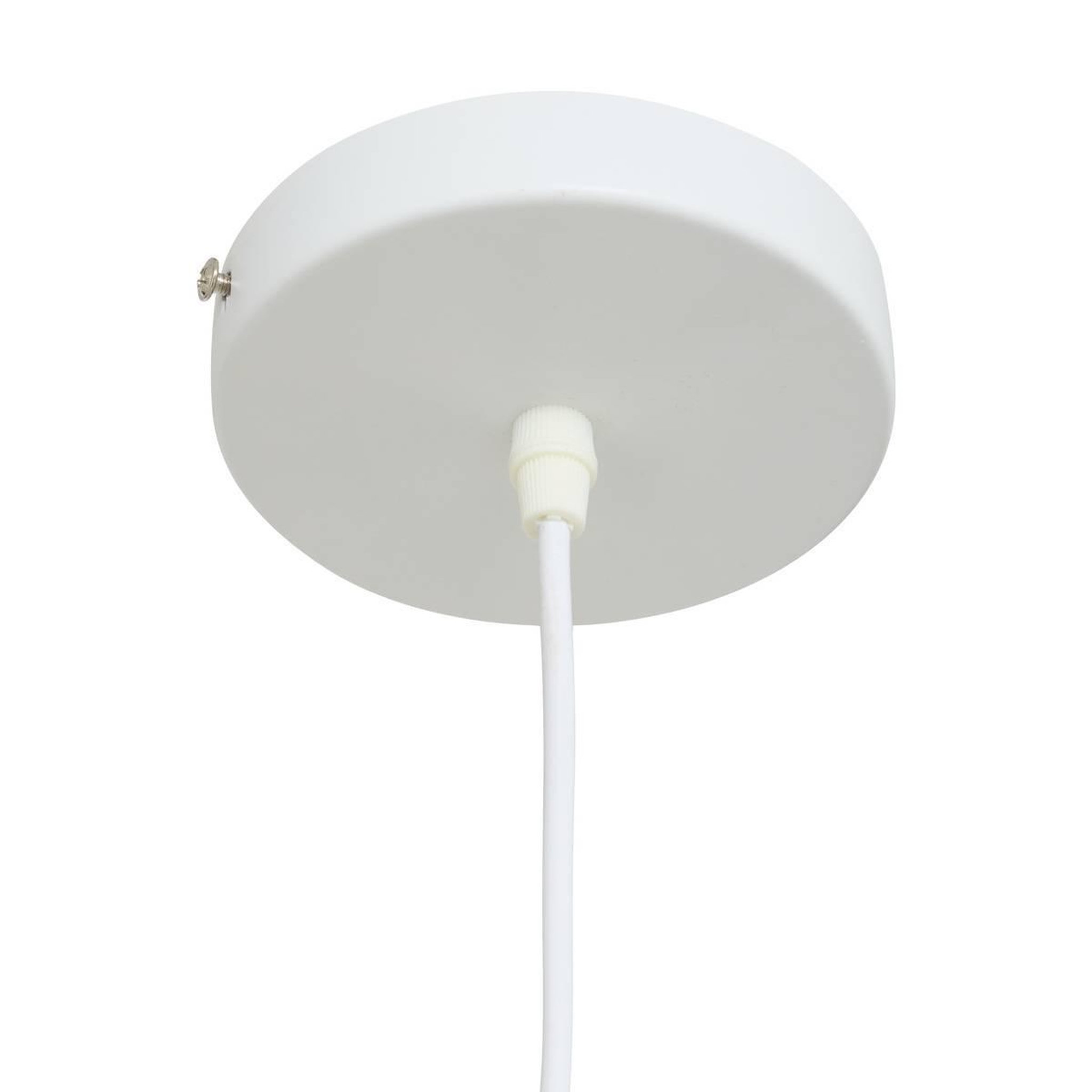 Voir la diapositive 3 : ATMOSPHERA Lampe suspension en papier  nika  45cm blanc