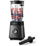 Voir la diapositive 1 : Philips Blender HR3040/00 Blender mixeur métal Série 5000 2L, 1200W