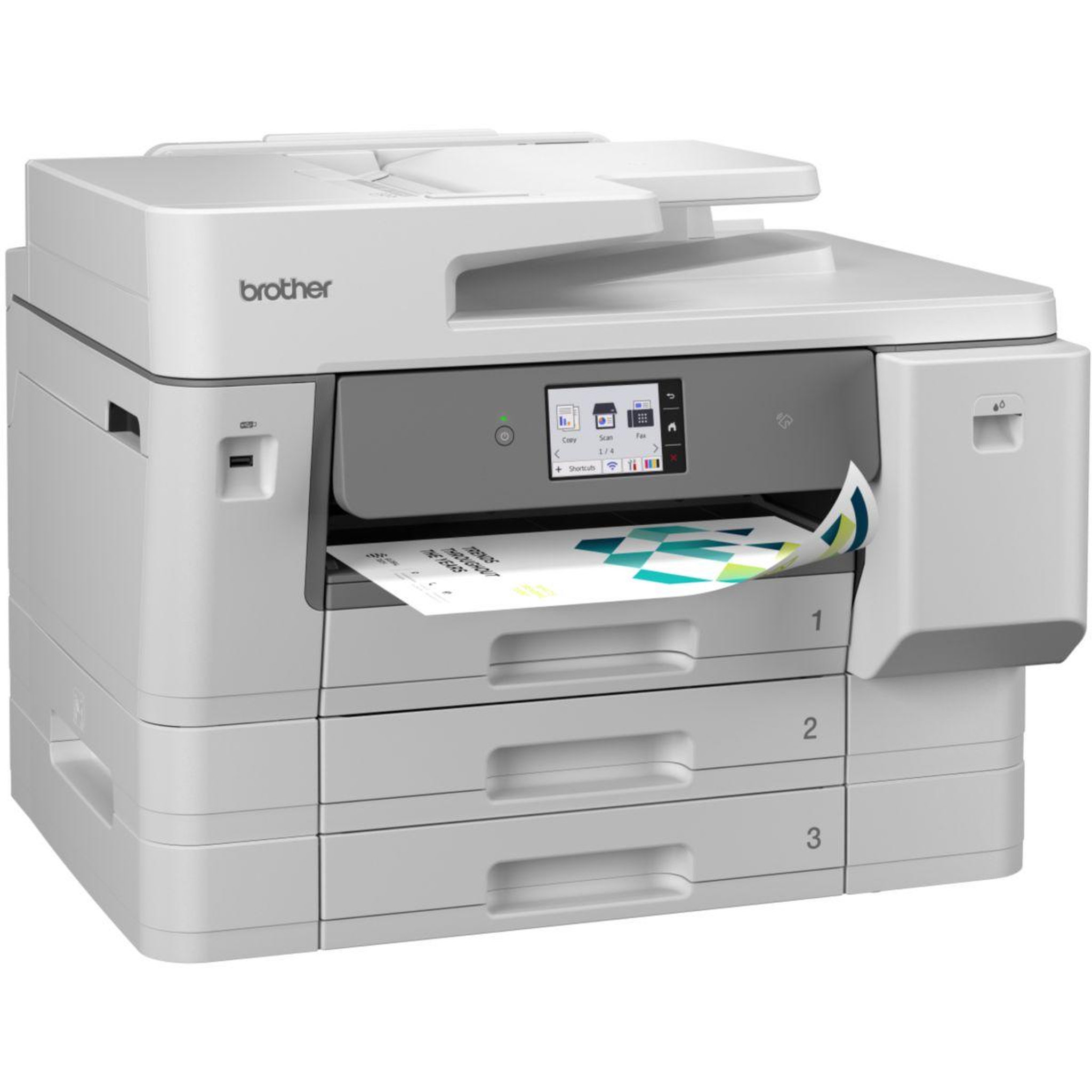 Voir la diapositive 2 : Brother Imprimante jet d'encre mfc-j6977dw
