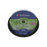 Verbatim CD vierge CD-RW 700MB 10PK Spindle  8-12x
