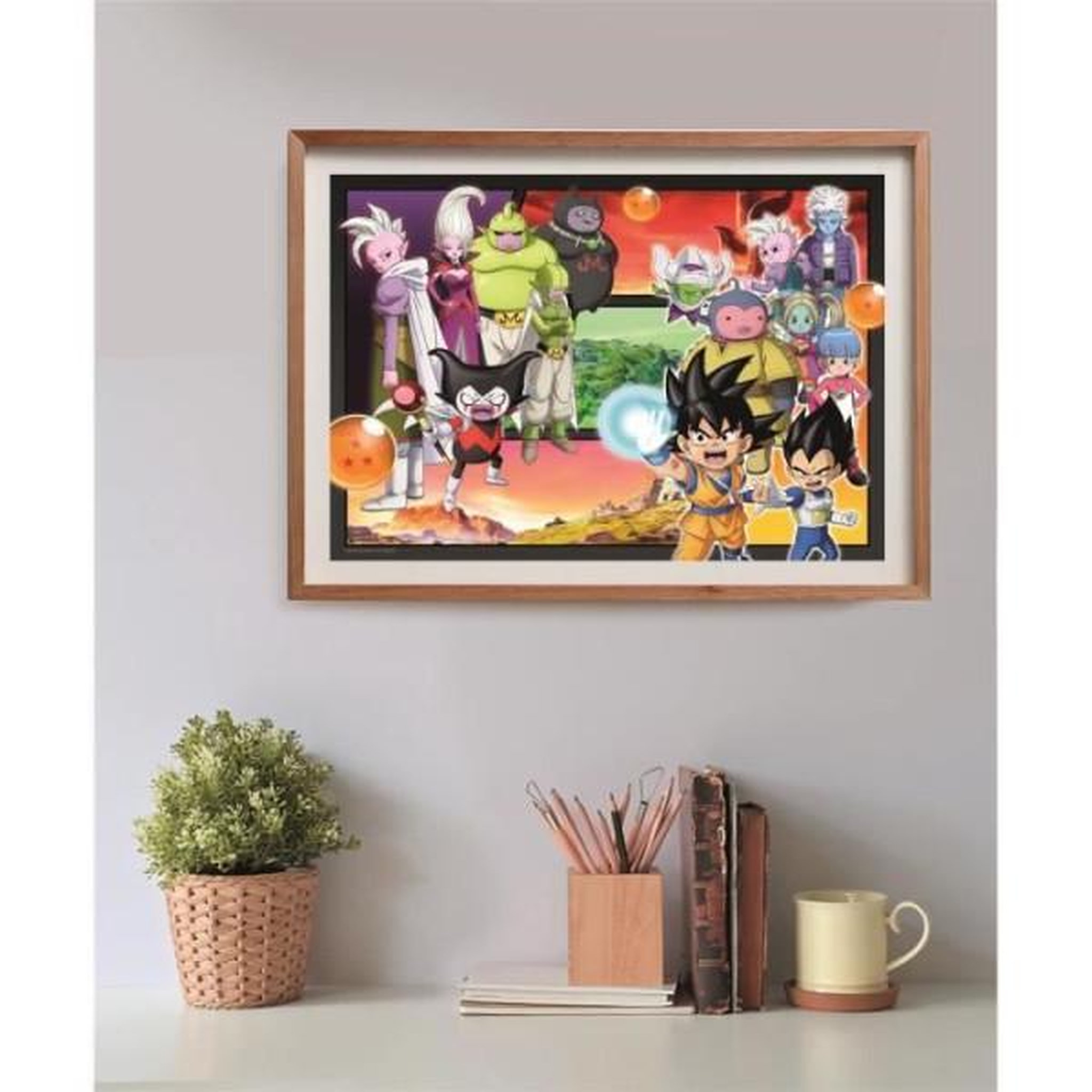Voir la diapositive 3 : CLEMENTONI Clementoni - cube 500 pieces - dragon ball daima
