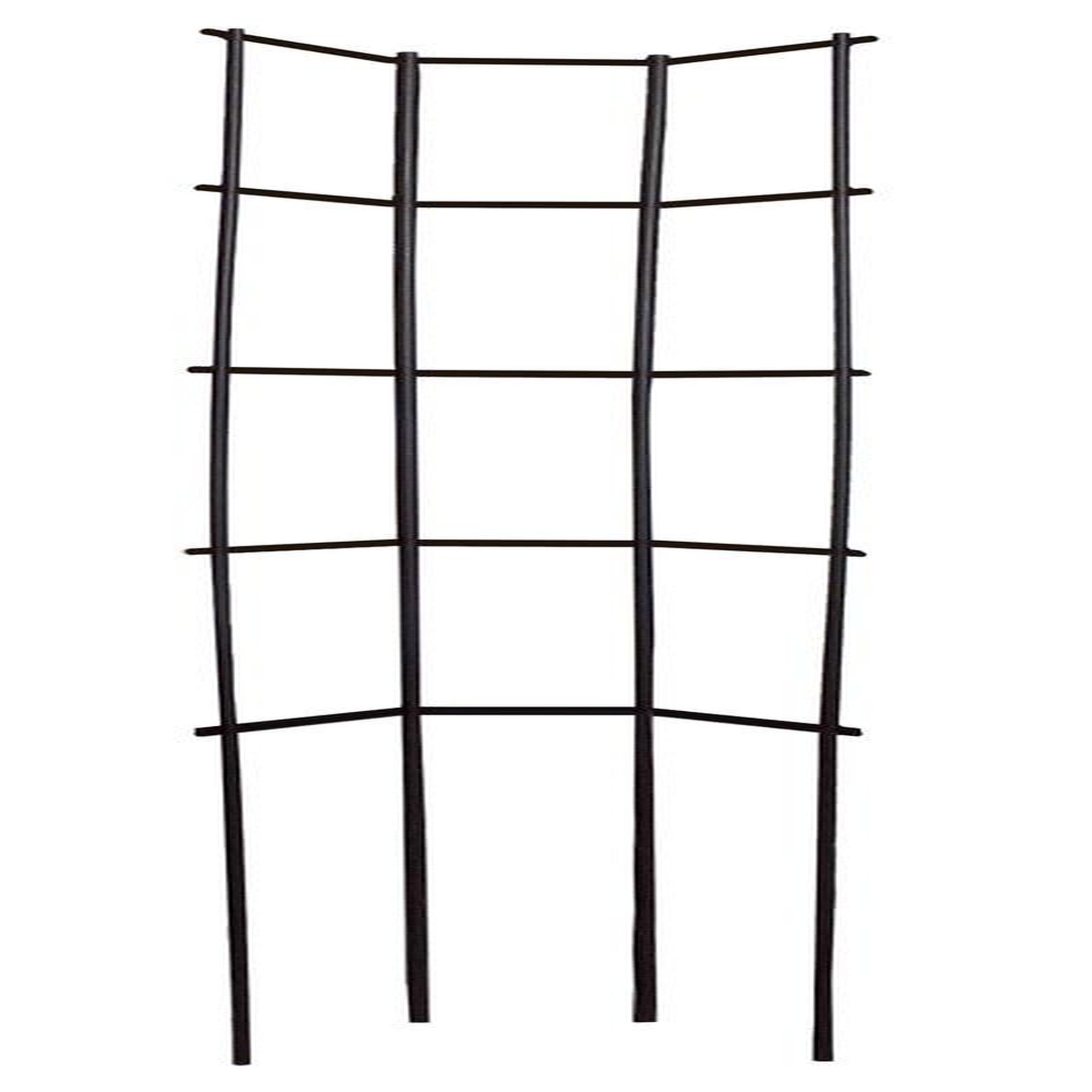 CENTRALE BRICO Treillis à piquer trapèze fer vieilli - 23,5x100 cm - Acier époxy