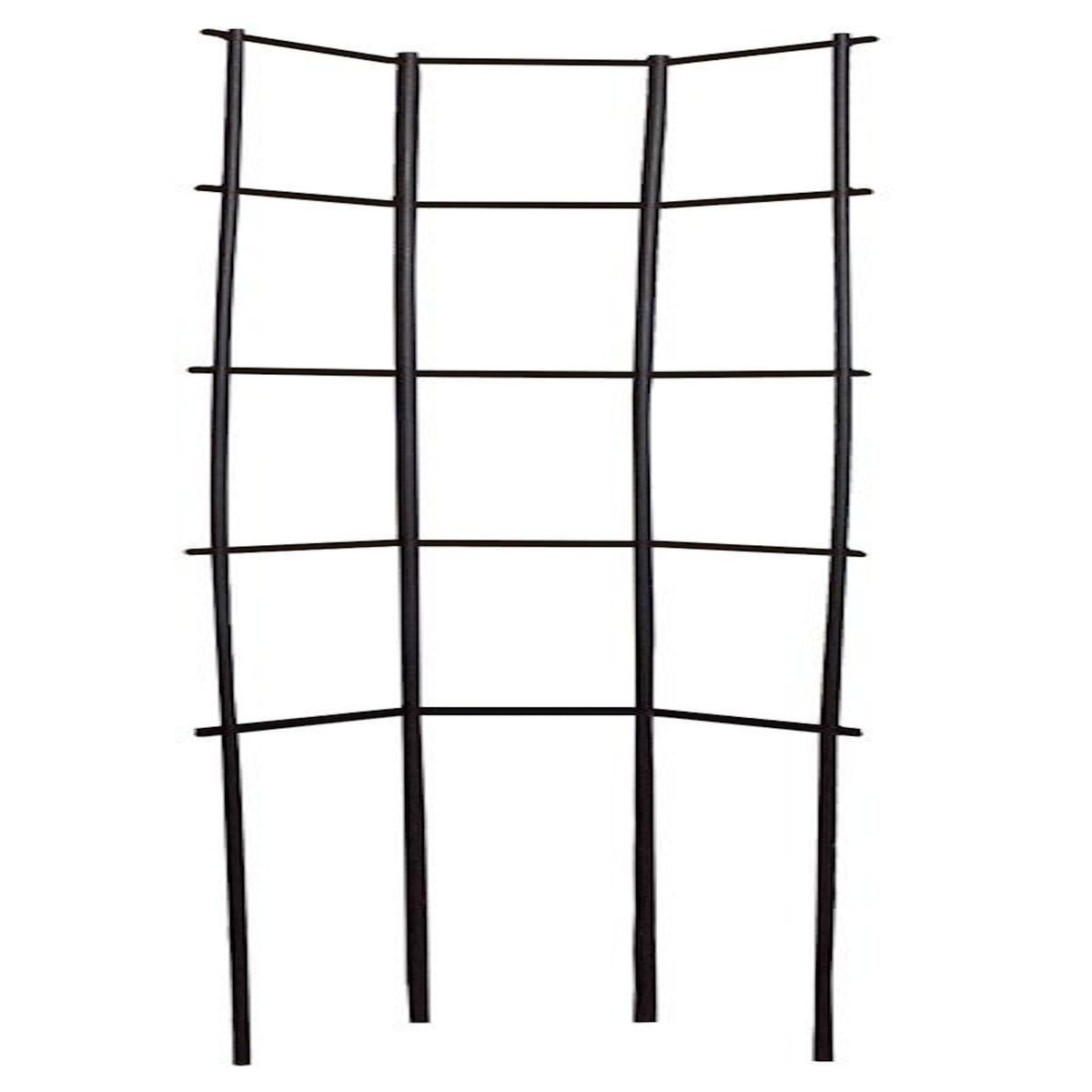 CENTRALE BRICO Treillis à piquer trapèze fer vieilli - 23,5x100 cm - Acier époxy