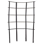 CENTRALE BRICO Treillis à piquer trapèze fer vieilli - 23,5x100 cm - Acier époxy