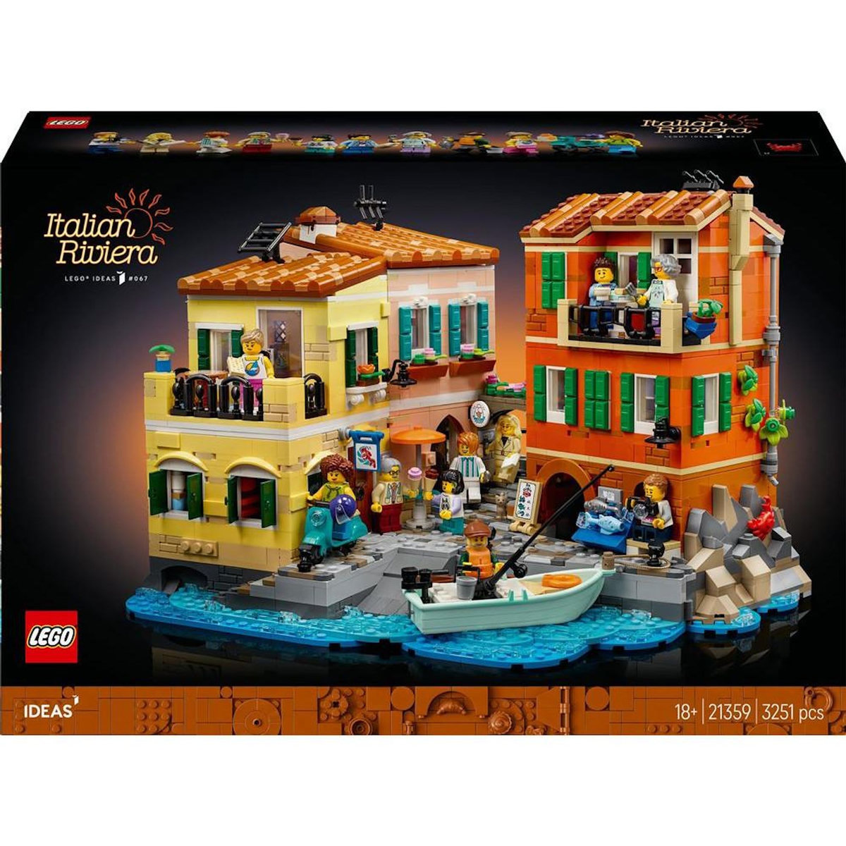 LEGO LEGO® Ideas 21359 Riviera italienne Exclusivité