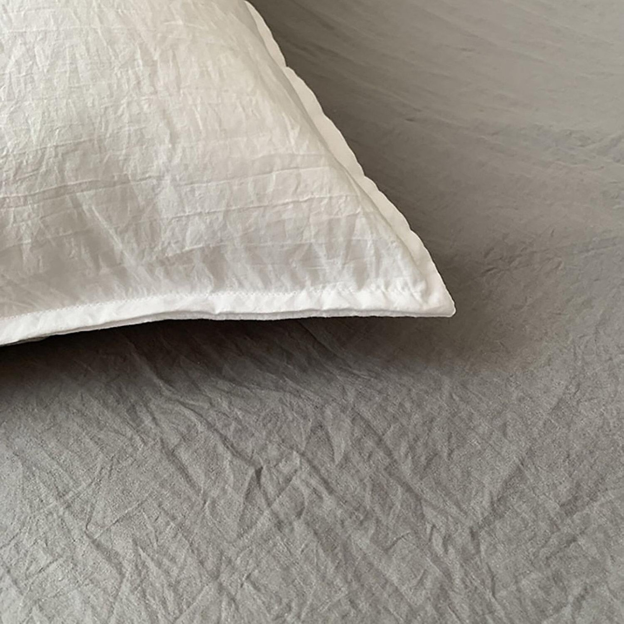Voir la diapositive 3 : Home collection Parure microfibre lavee