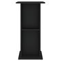 Voir la diapositive 5 : VIDAXL Support pour aquarium noir 60,5x36x72,5 cm bois d ingénierie