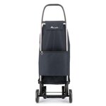 Rolser Poussette de marché 4 roues 43l gris foncé - IMX302 MARENGO