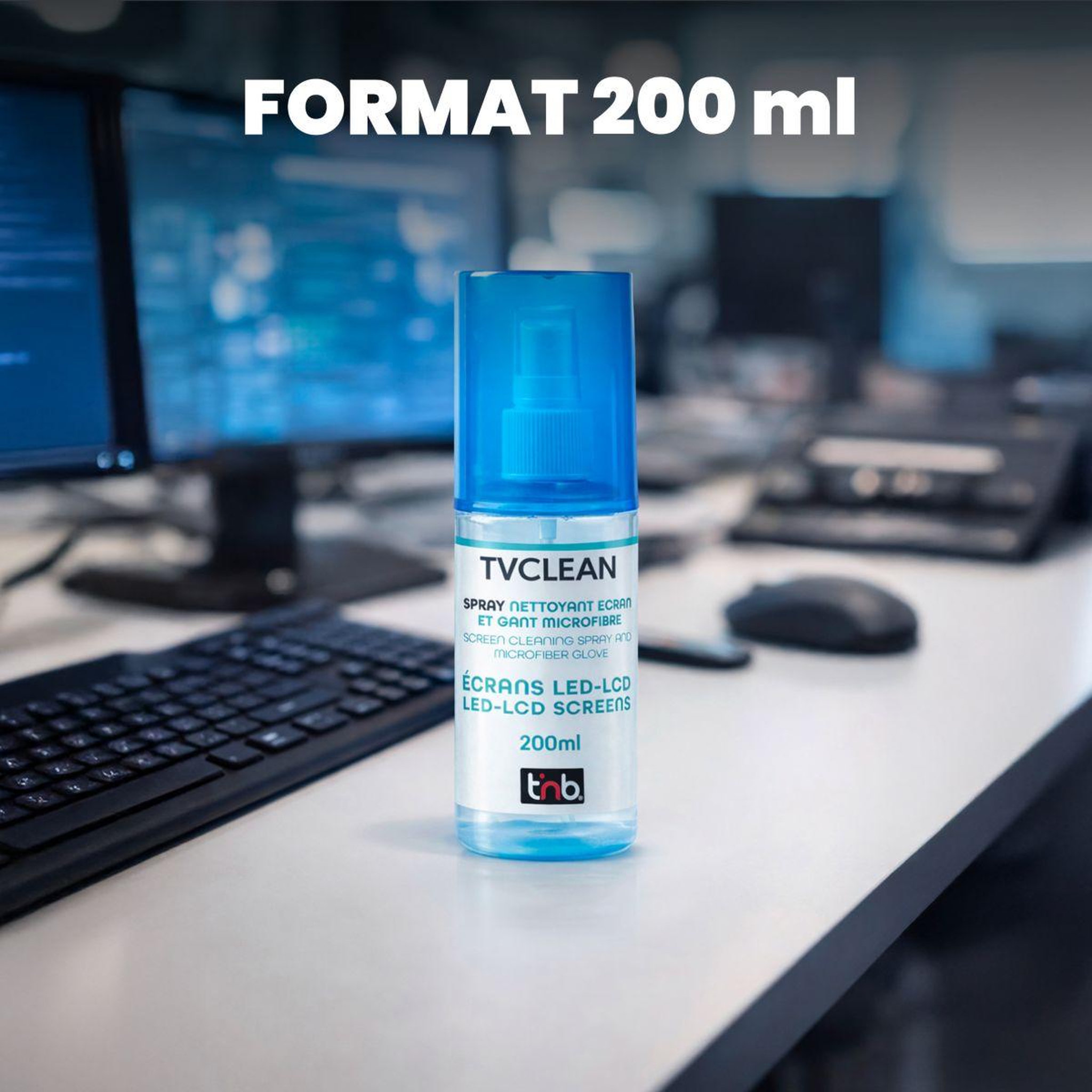 Voir la diapositive 5 : TNB Kit de nettoyage netoyage d'écran 200ml