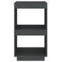 Voir la diapositive 5 : VIDAXL Bibliotheque Gris 40x35x71 cm Bois de pin massif