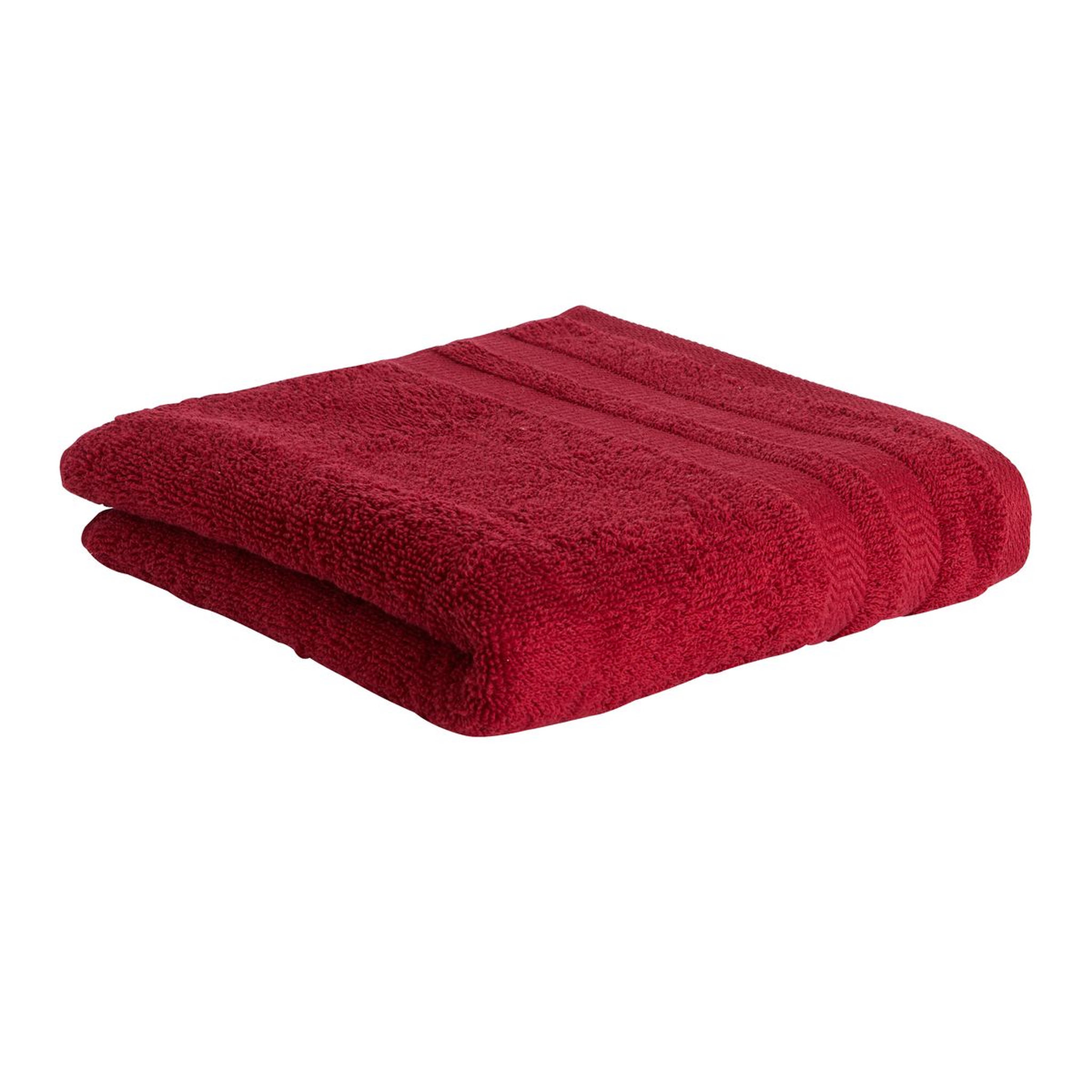 Voir la diapositive 1 : ACTUEL Serviette invité unie en coton 450 g/m²