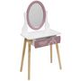 Voir la diapositive 5 : Paris Prix Coiffeuse Enfant  Monsieur Madame  108cm Rose