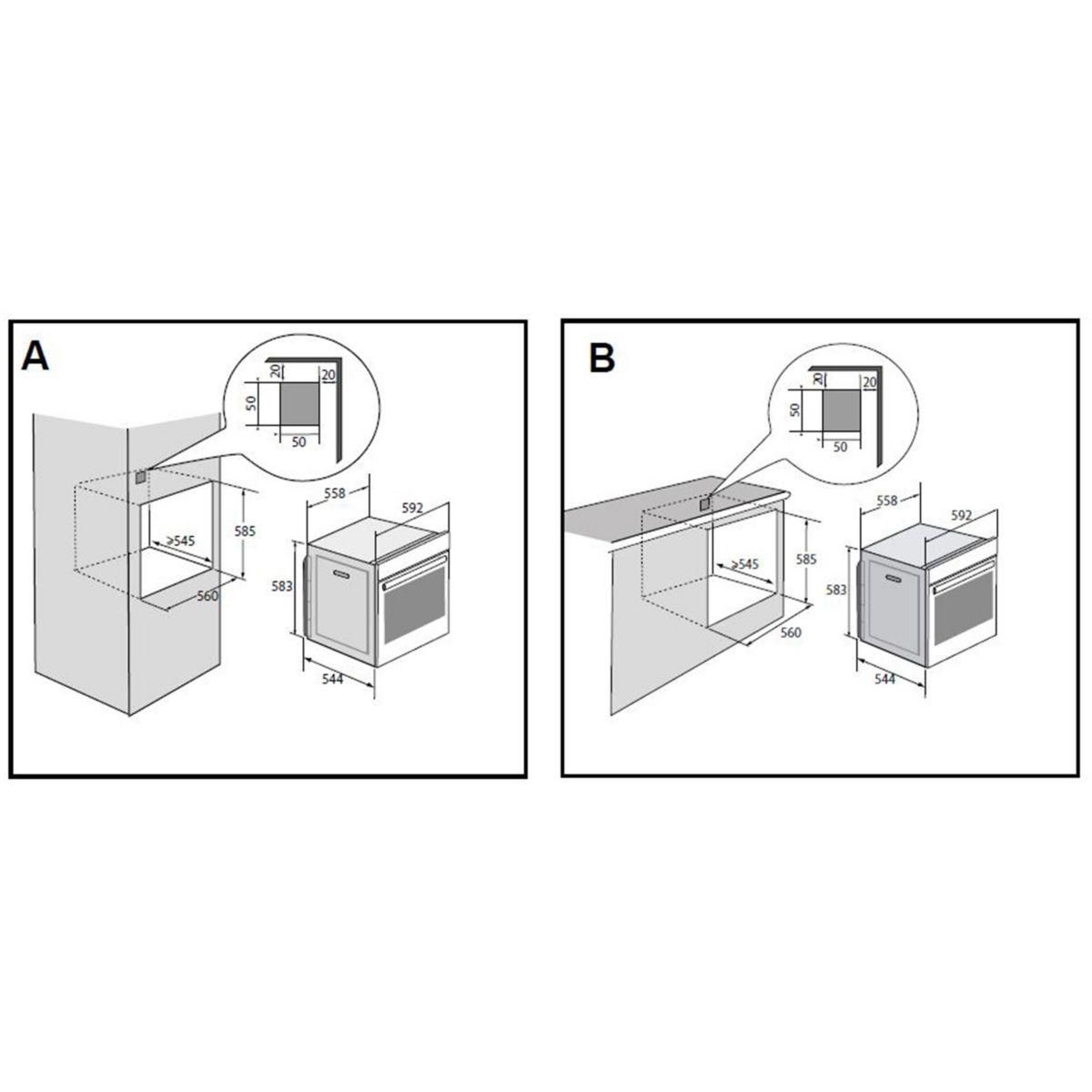 De Dietrich Four encastrable DFP7100X