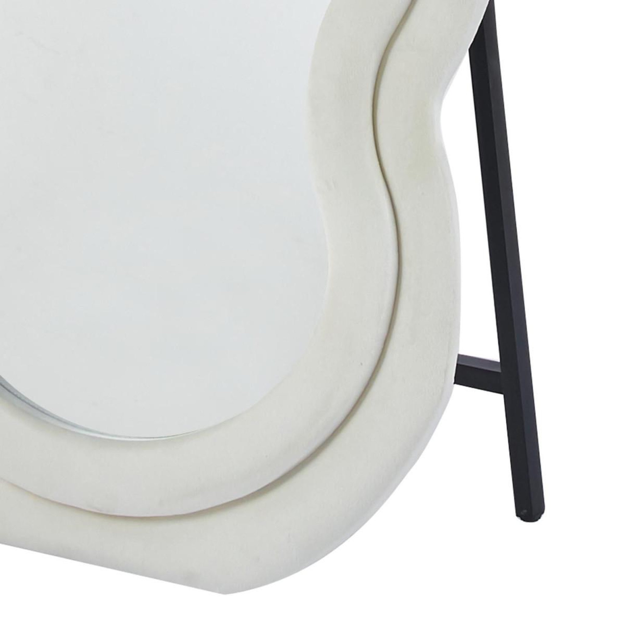 Voir la diapositive 3 : Paris Prix Miroir design sur pied  andy  170cm crème