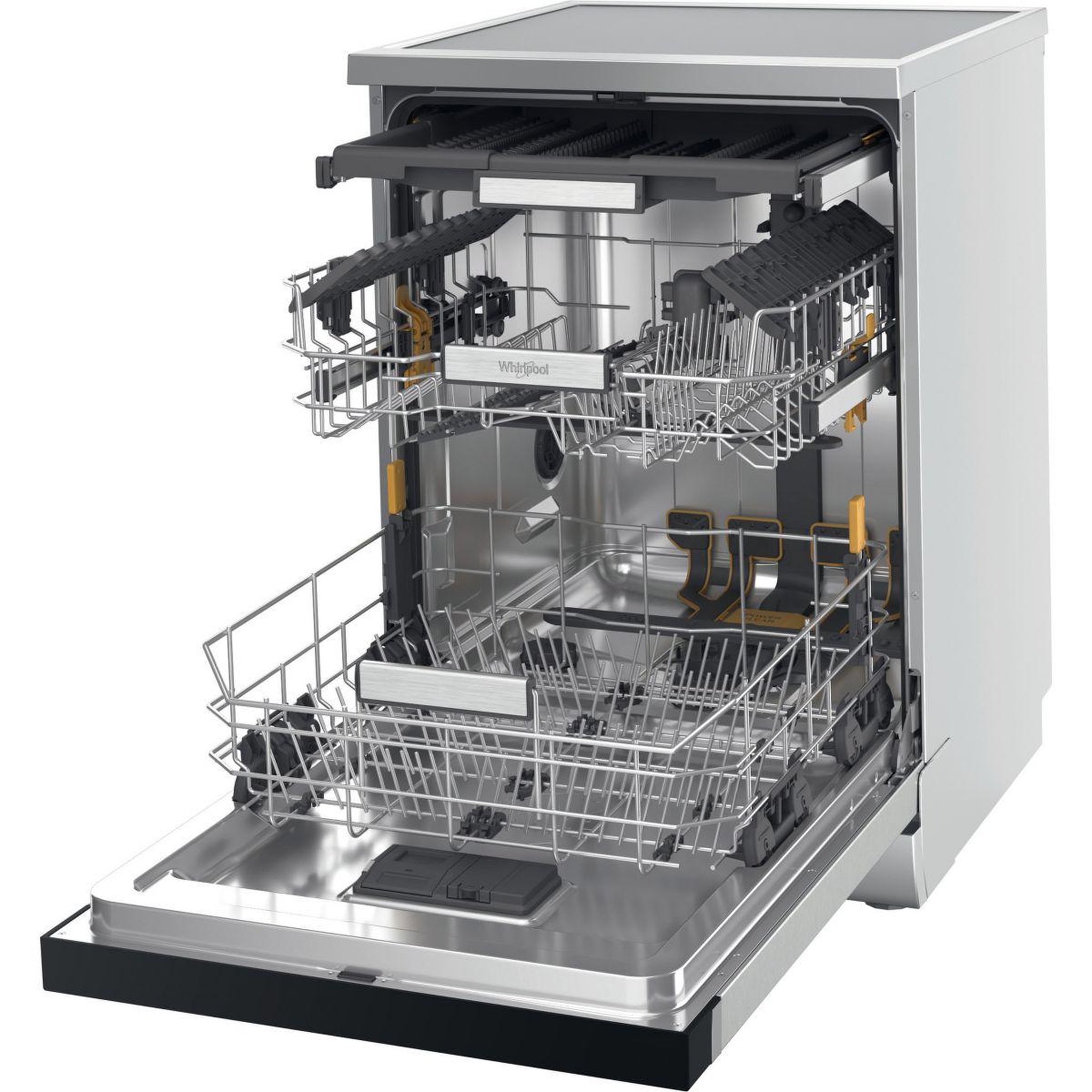 Voir la diapositive 4 : Whirlpool Lave vaisselle 60 cm W7FHS51X MaxiSpace