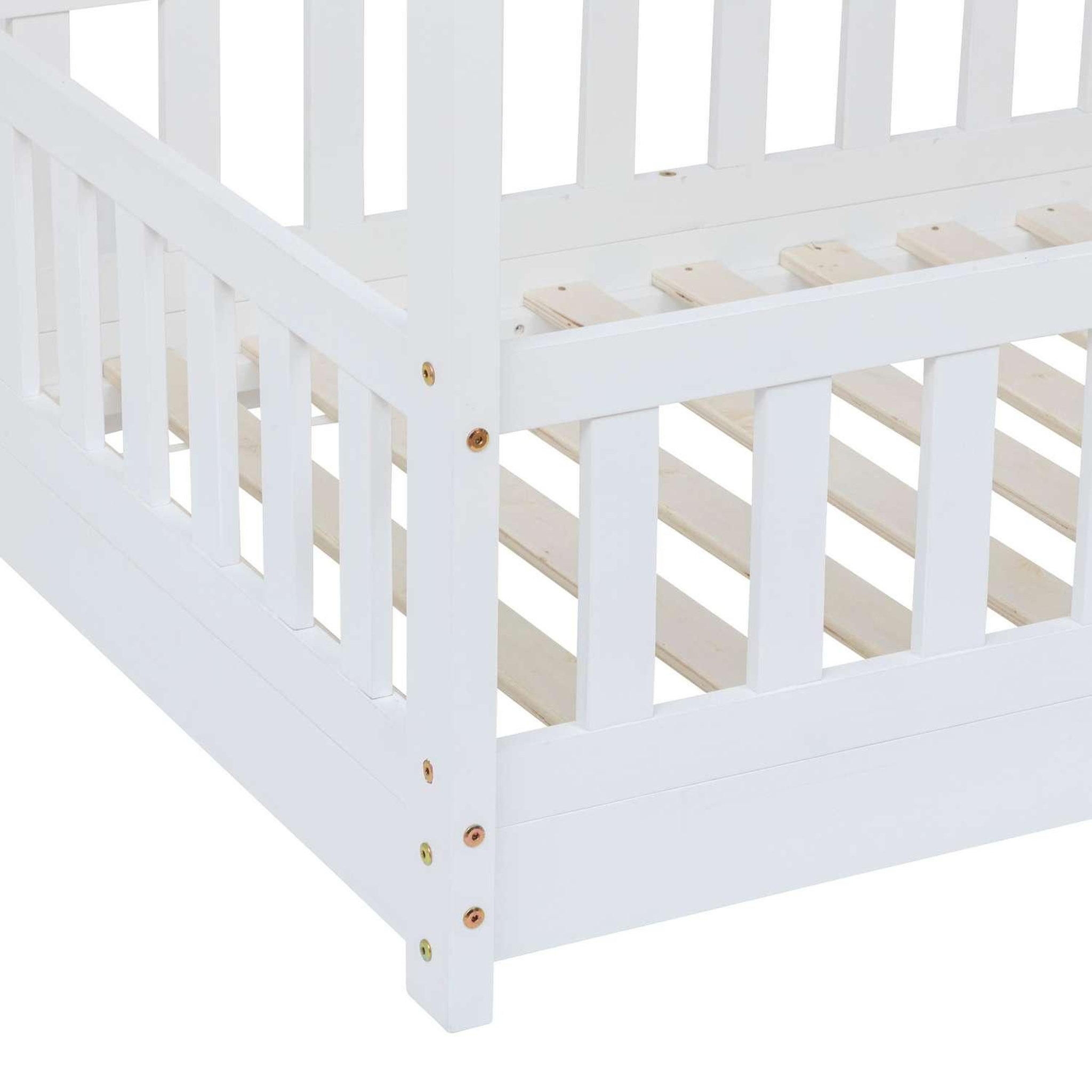Voir la diapositive 3 : ATMOSPHERA Lit cabane pour enfant BOSCO