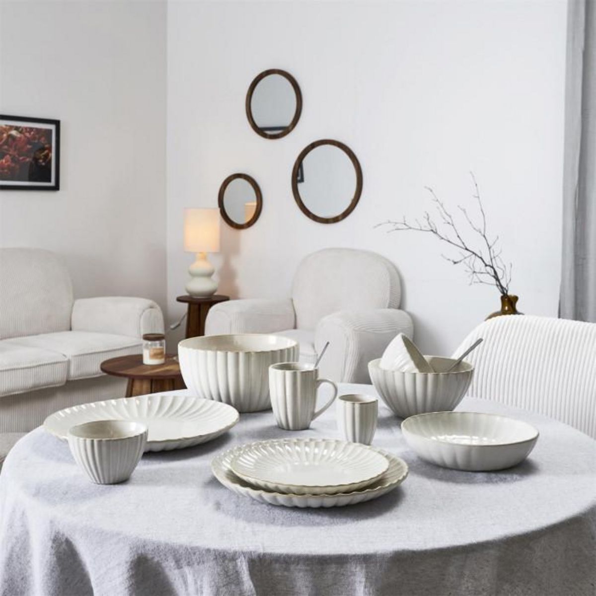 Paris Prix Saladier en Céramique  Vlora  23cm Beige