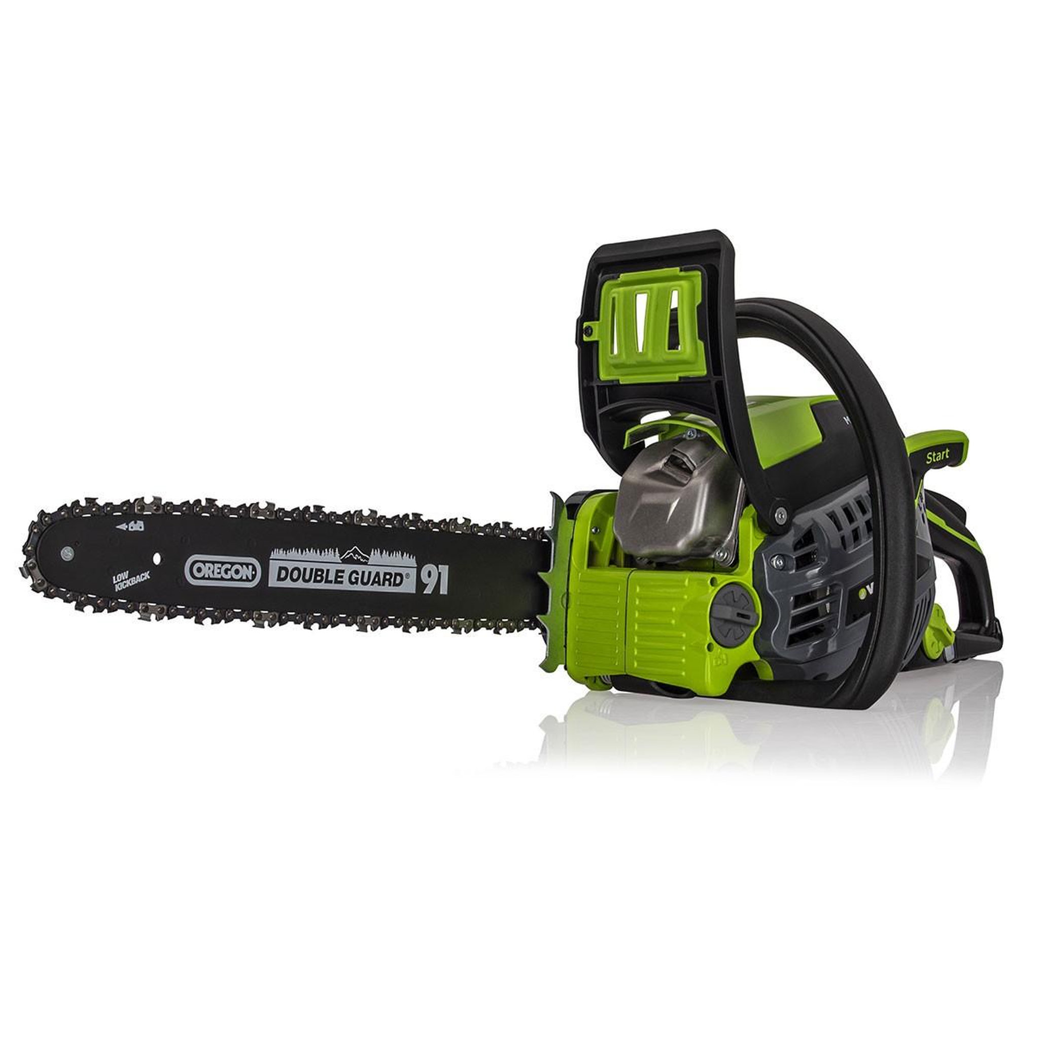 VITO Tronçonneuse thermique 37cm3 lame 40 cm guide oregon moteur 2t carburateur walbro vito