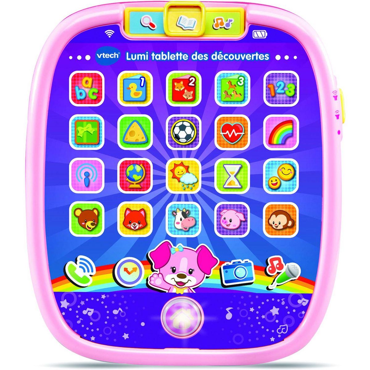 VTECH Tablette des découvertes rose - Lumi