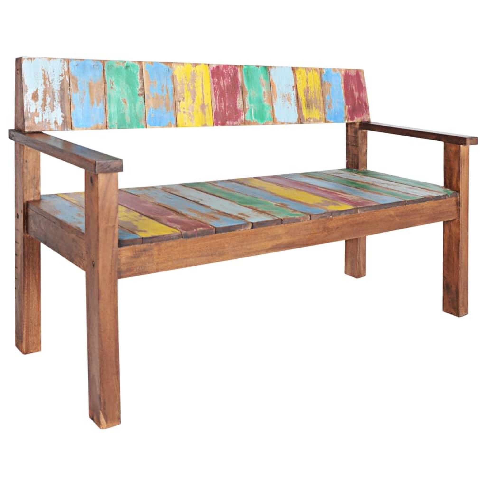 VIDAXL Banc 115 cm Bois de recuperation massif