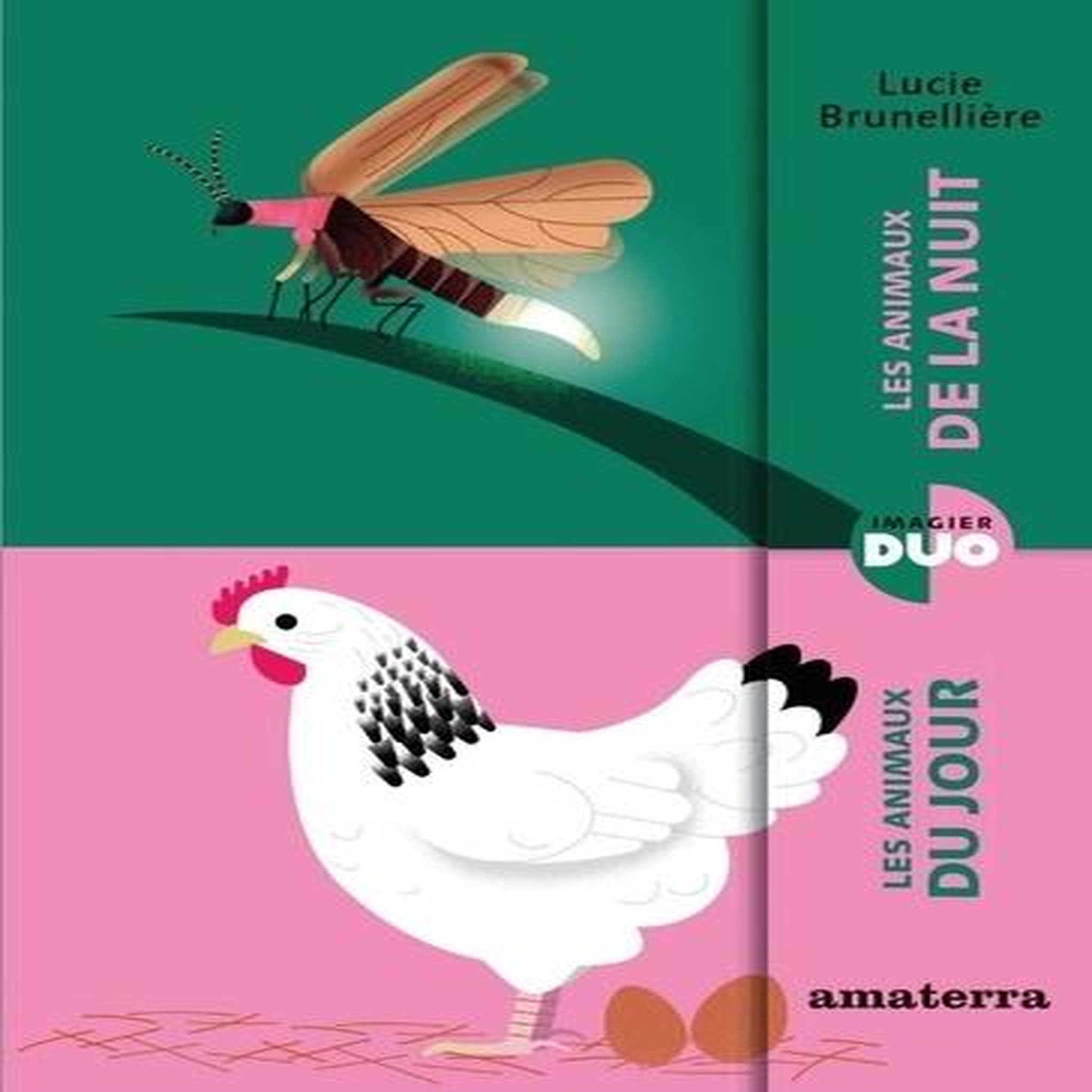 LES ANIMAUX DU JOUR ; LES ANIMAUX DE LA NUIT, Brunellière Lucie