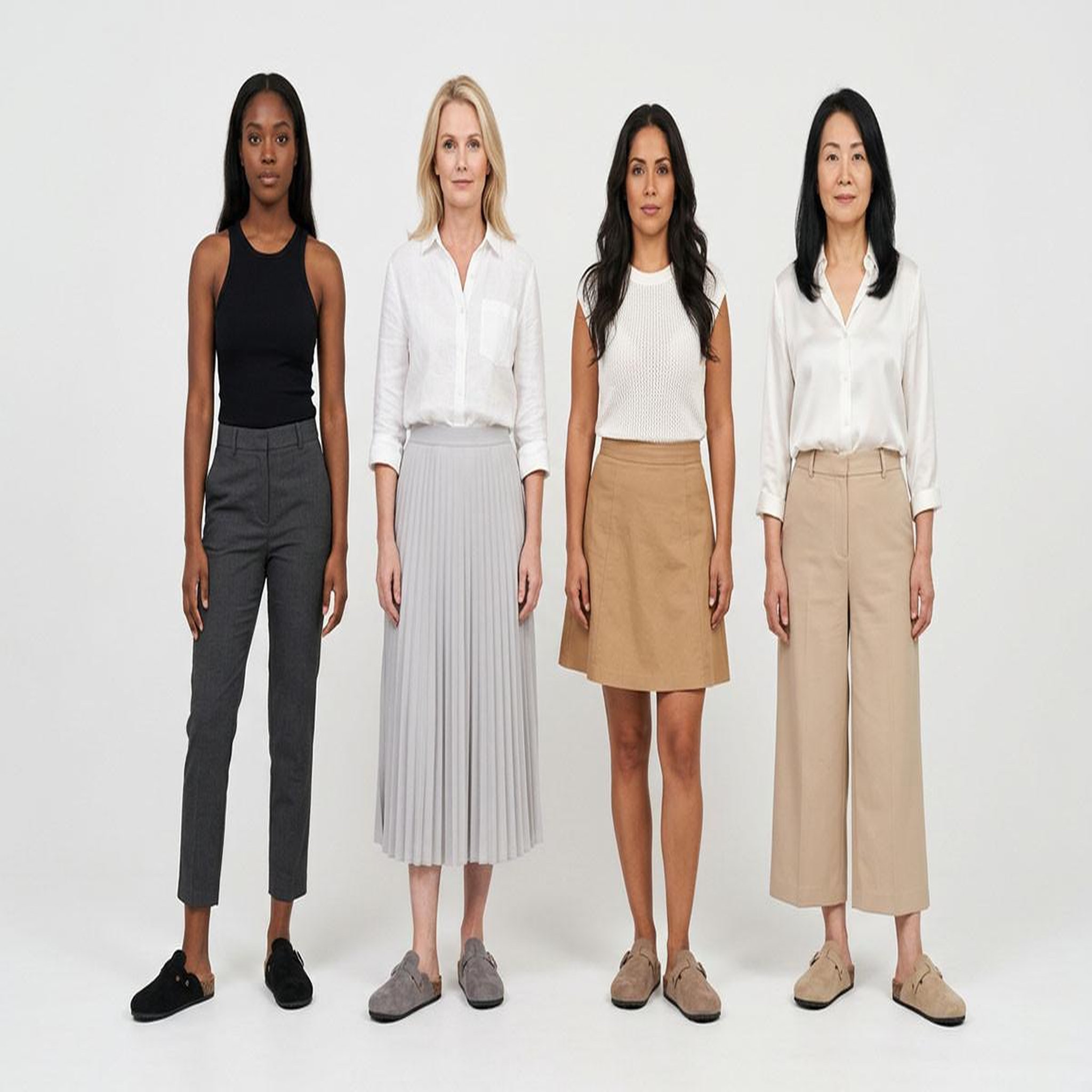 Voir la diapositive 6 : OZABI Ozabi sabots femme confort boucle ajustable semelle liège