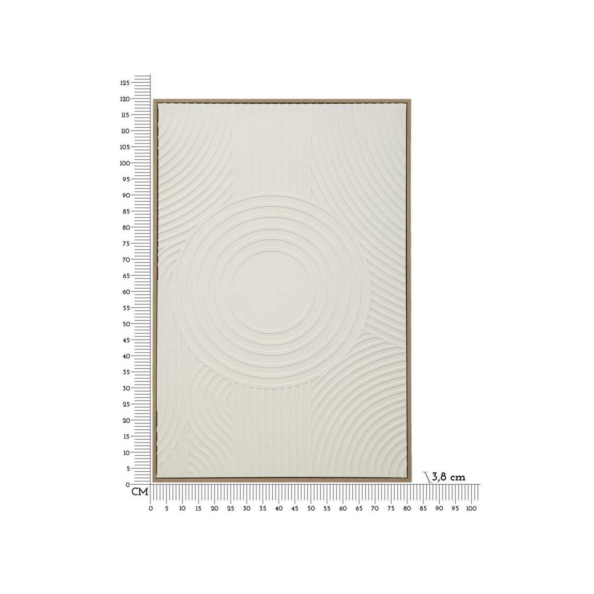 Voir la diapositive 6 : Paris Prix Tableau peinture  simplicity i  80x120cm écru