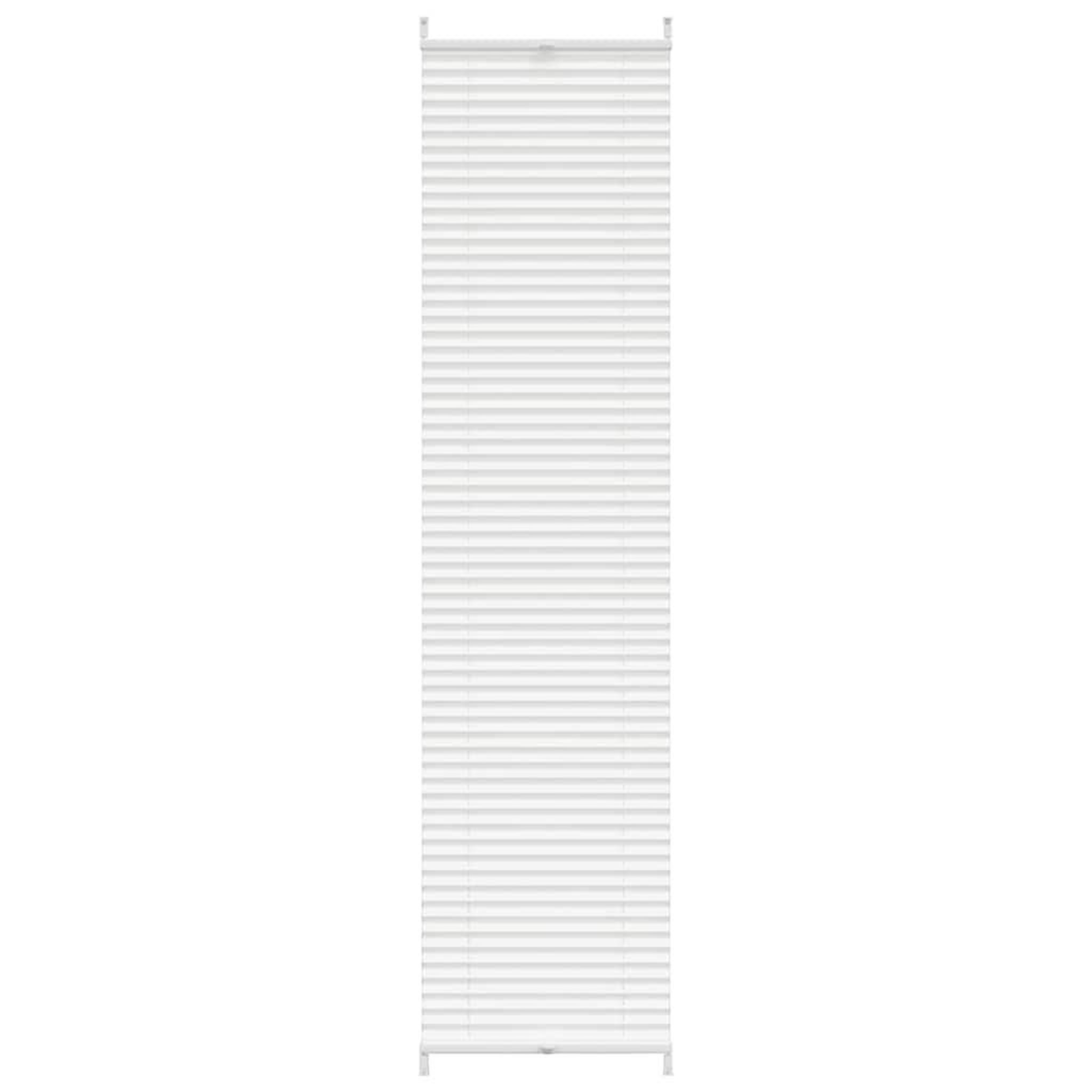 Voir la diapositive 2 : VIDAXL Store plisse 60x200 cm blanc