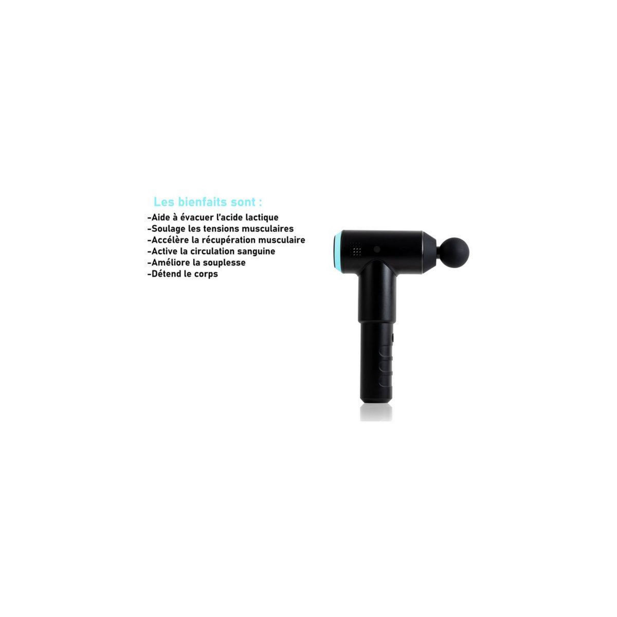 HOMEDICS Pistolet de massage par percussion PMG-200