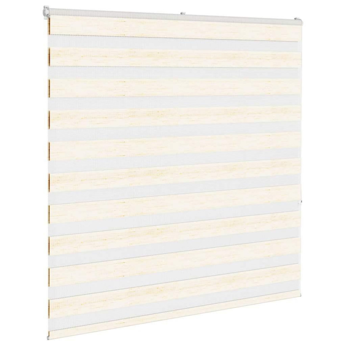 VIDAXL Store zebre beige marbre largeur du tissu 145,9 cm polyester