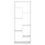 Voir la diapositive 4 : VIDAXL Etagere murale Blanc 36x16x90 cm Bois d'ingenierie