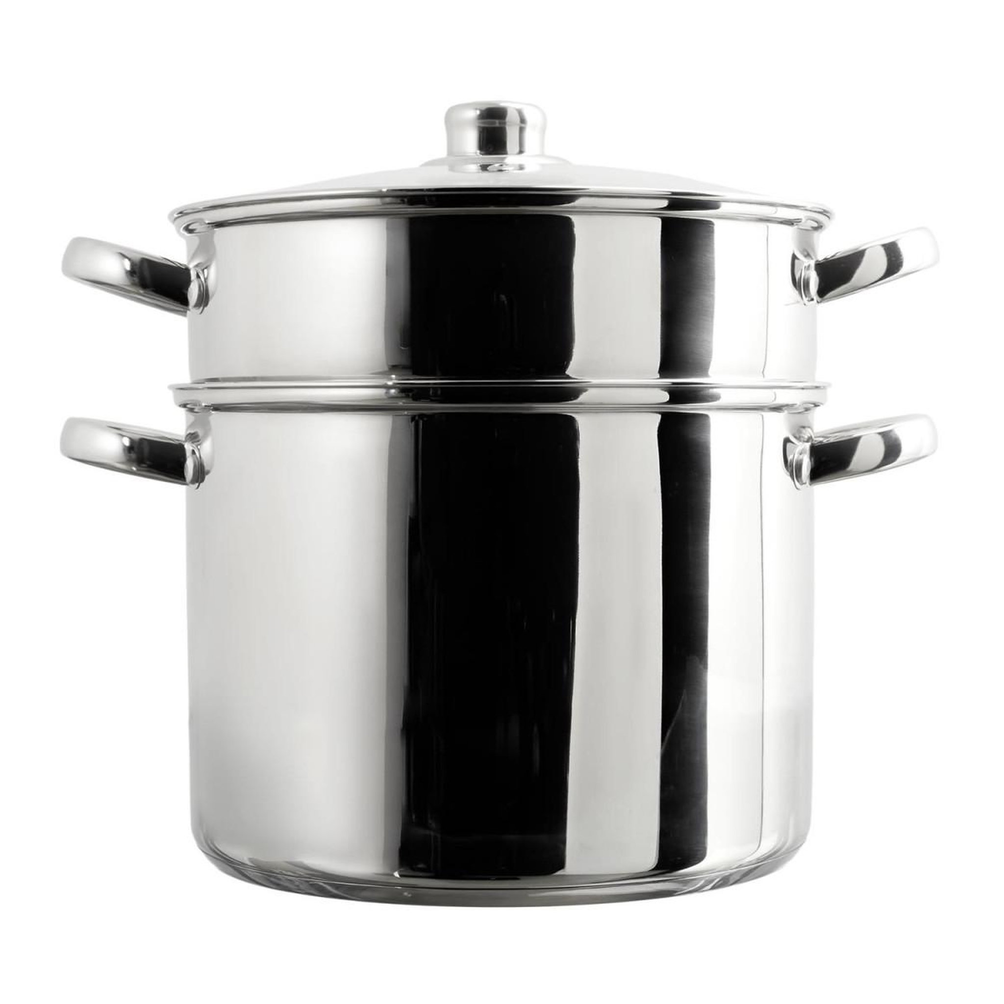 COOK CONCEPT Couscoussier en Inox  Induction  8L Argent