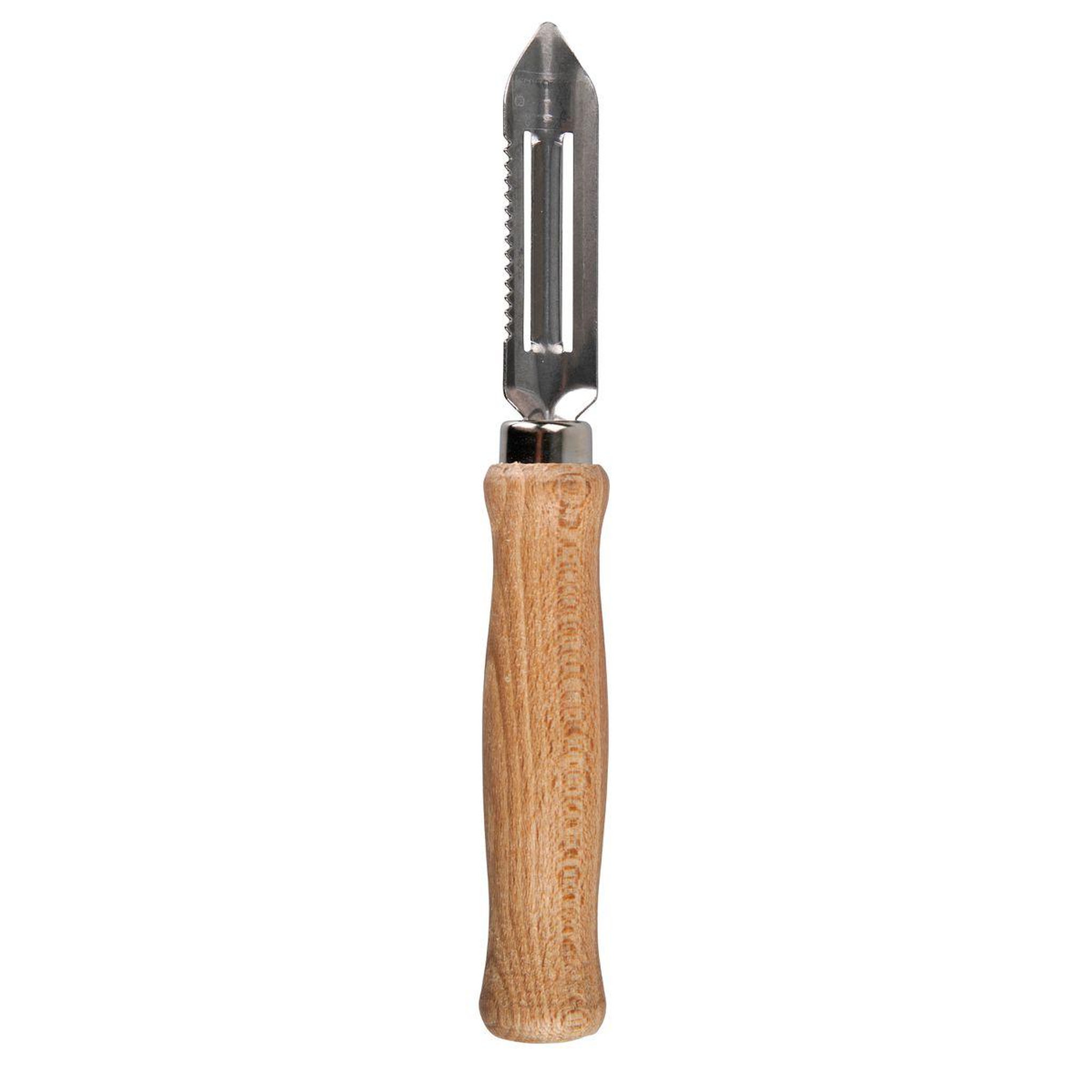 Voir la diapositive 5 : Fackelmann Eplucheur à légumes type économe 16 cm fackelmann wood edition