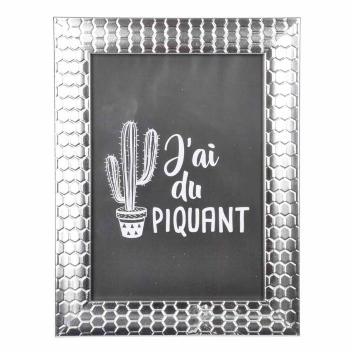 Paris Prix Cadre Photo Déco  Nid d'Abeilles  24x30cm Argent