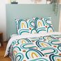 Voir la diapositive 3 : COTE DECO Parure de lit Alhambra - Microfibre 72 g/m² - 220 x 240 cm