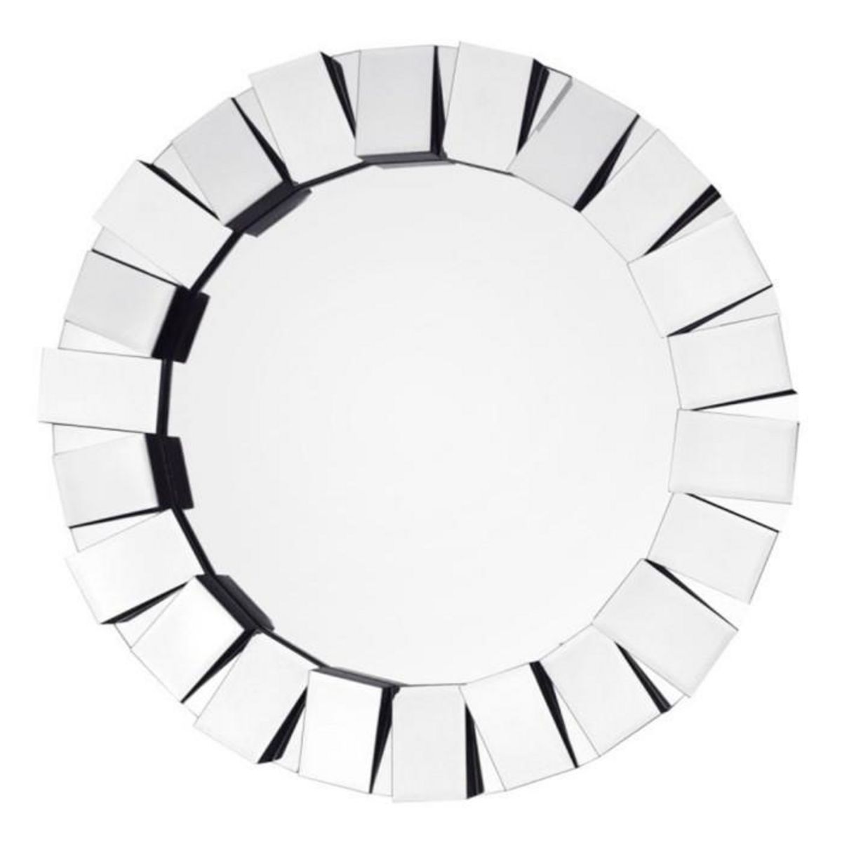 Paris Prix Miroir Mural Design  Fortuna  80cm Argent