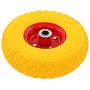 Voir la diapositive 4 : VIDAXL Roues de diable 4 pcs PU solide 3.00-4 (245x82)