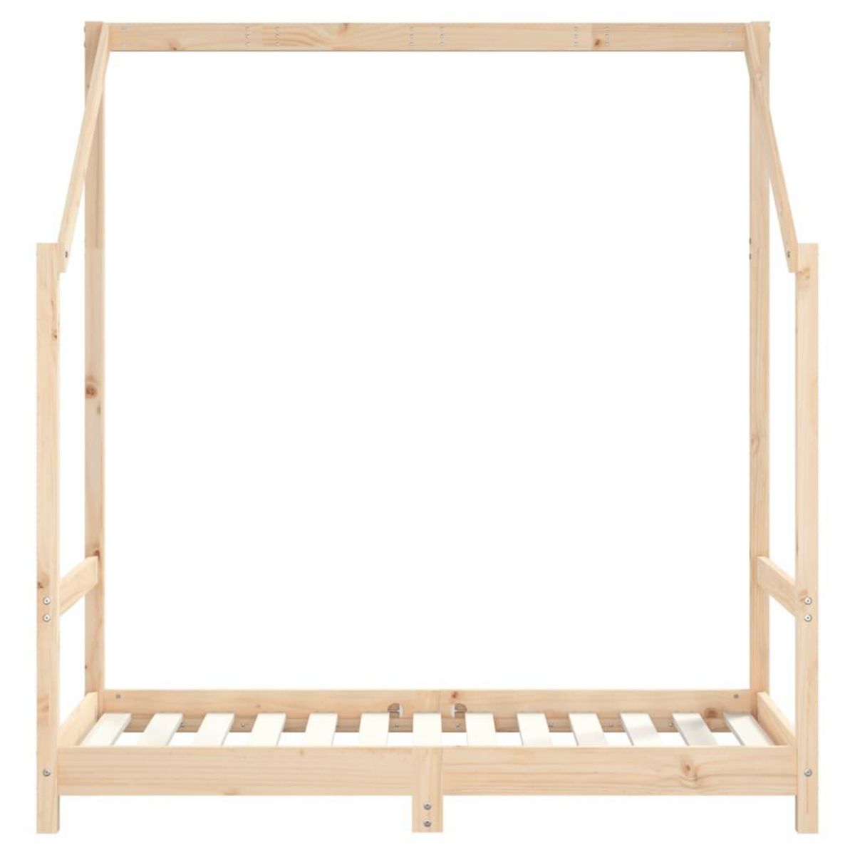 VIDAXL Cadre de lit pour enfant 70x140 cm bois de pin massif