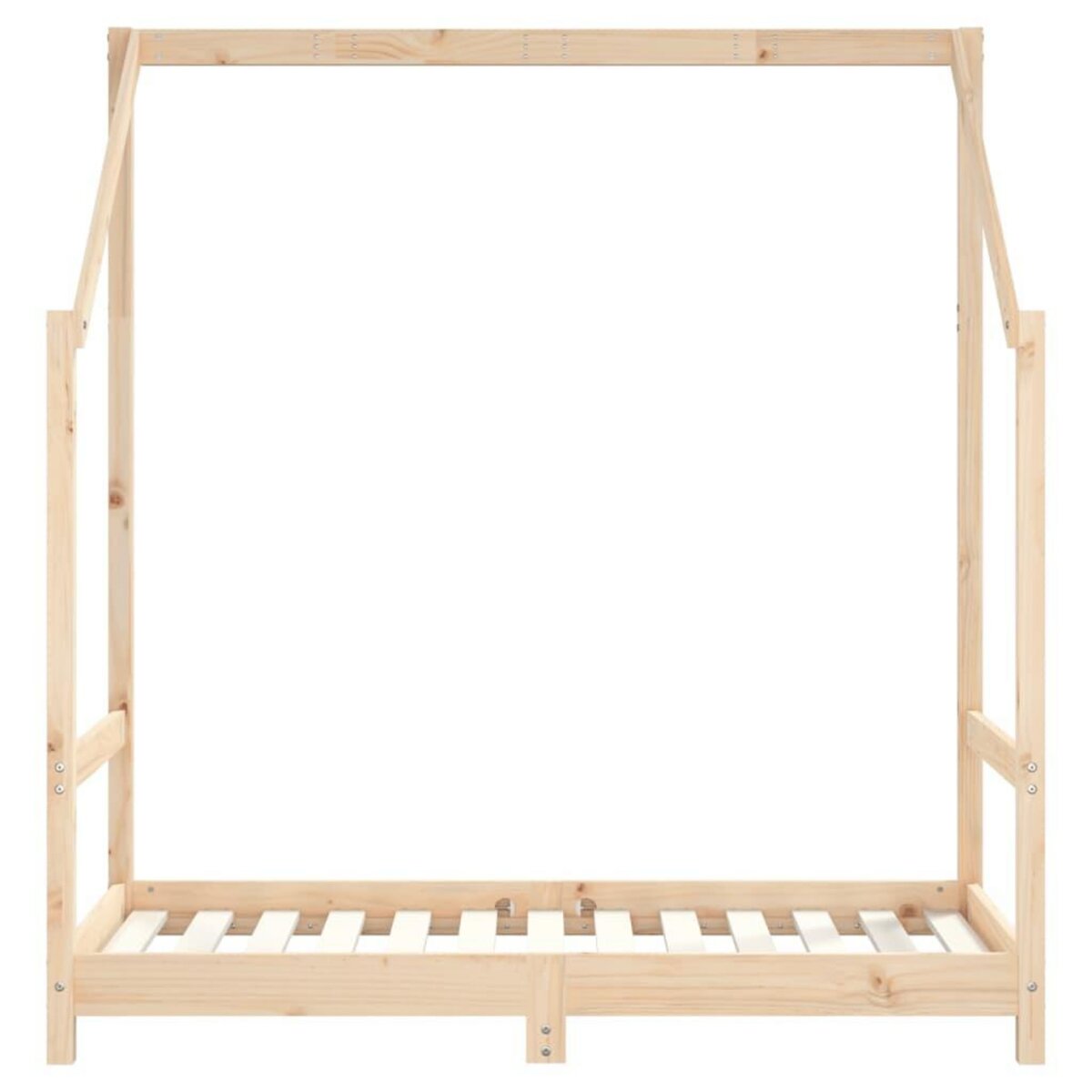 VIDAXL Cadre de lit pour enfant 70x140 cm bois de pin massif